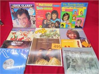 Eleven Assorted Record Albums