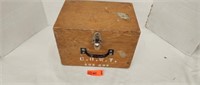 Wooden box. 11½"x8½"x8"