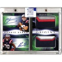 2021 Origins Mac Jones/stevenson Rc/jersey/auto