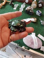 Carved Ruby Zoisite Crab