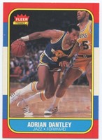 1986-87 Fleer Adrian Dantley Card #21 - Perfect