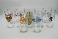 Large Lot of Beer Glasses