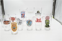 Large Lot of Beer Glasses