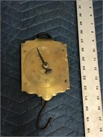 Antique Brass Spring Scale Hanging