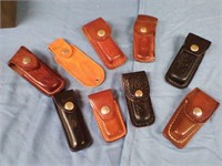 Knife holders leather