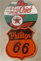 Sky Chief & Phillips 66 Stickers