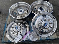 Ford Hubcaps 4 pc -off dually truck