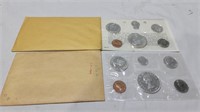 1962 & 66 silver Canadian uncirculated coin sets