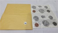 2 1963 silver Canadian uncirculated coin sets