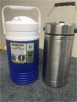 2pck - 1/2gal cooler water  jugs