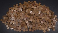 (1020) MIXED DATES WHEAT CENTS