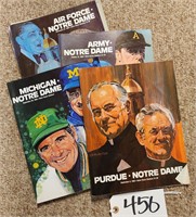 1980 Notre Dame Football Programs