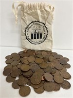 ONE POUND OF WHEAT PENNIES COINS