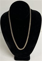 14KT GOLD 21" NECKLACE 27.7G