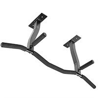 Ceiling Mount Pull Up Bar with Reversible Risers