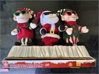 LED Rocking and Singing Trio - Christmas Ornament