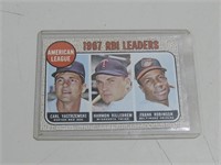 1967 RBI Leaders American League Card See Info