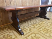 Vintage Wood Coffee Table