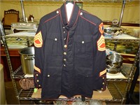 WWII Era Marine Corps Dress Blues Jacket