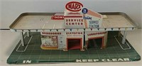 Marx service center tin toy