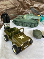 Military-like Toy lot