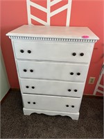 Painted 4 Drawer Chest