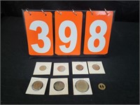 VARIOUS COINS/TOKENS