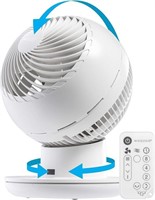 IRIS USA WOOZOO Fan with Remote, Oscillating