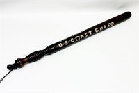 Vintage WWII Named Coast Guard Night Stick Baton
