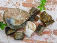 MIXED LOT ROCK STONE LAPIDARY SPECIMEN