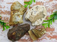 MIXED LOT ROCK STONE LAPIDARY SPECIMEN