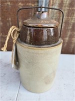 Vintage weir stoneware jar