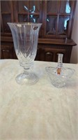 RENDEZVOUS CRYSTAL CLEAR BASKET AND A 12 INCH TWO