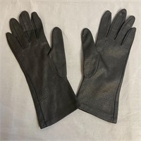 Vintage Small Black Formal Women's Gloves