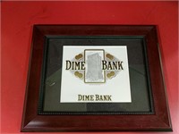 Framed Dime Bank Detroit print
