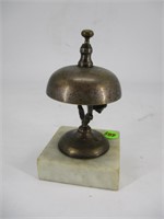 Early Brass Counter Bell - 6"
