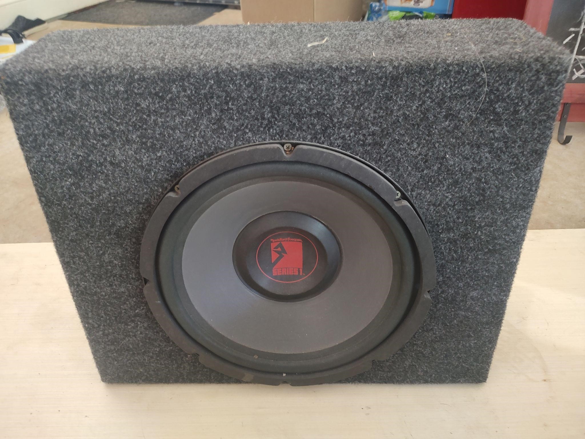 12 inch Rockford Fosgate Speaker