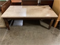 42x23 marble top coffee table