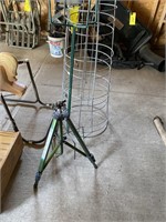 SPRINKLER TRIPOD - TOMATO CAGES - POT HOLDER