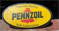 Vintage Pennzoil Plastic Sign