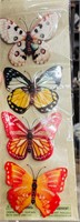 New- Large Pop-Out Butterfly Stickers