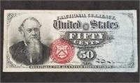 US Fractional Currency 50 Cents, 4th Issue
