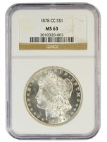 Choice 1878-CC Morgan Dollar