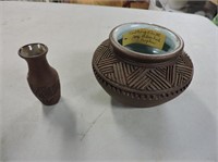 2 Pieces Talking Earth Pottery