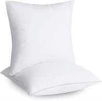 Bed Pillows Inserts Pack of 2 (26 x 26 Inches)