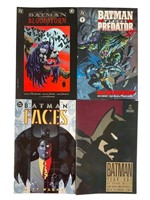 4 DC Comics Paperback Batman Comics