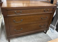 Wood Chest with 3-Drawers