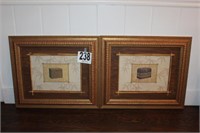 Two Framed J. Wiens Prints 23.5 x 27.5