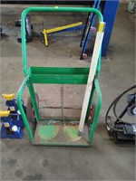 Acetylene Torch Cart with brazing rods