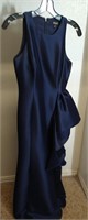 Bagdley Mischka Size 2 Formal Dress, Navy
